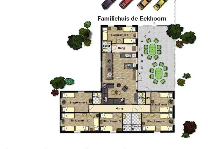 Familiehuis De Eekhoorn - 16p Semesterbostad Otterlo